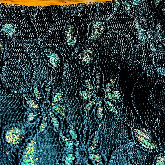 EUC Gorgeous Sandra Darren Lace, Satin&SoftGold2pcCocktail wear.Chemise &Tank 10 - Picture 3 of 14